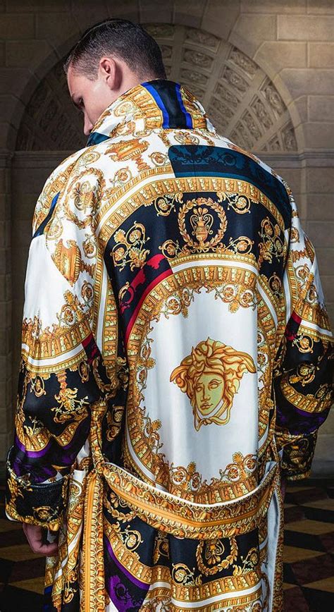 china versace robe men factories|Versace robes.